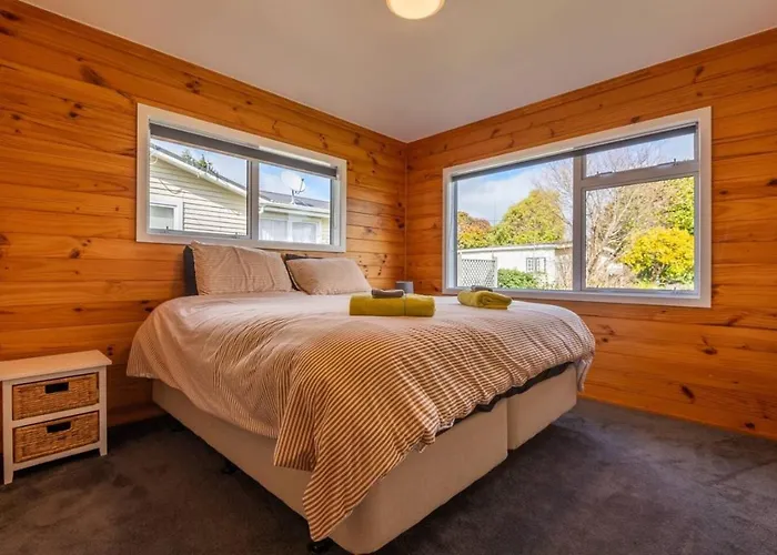 Ferienhaus Tamaki Lakehouse Rotorua