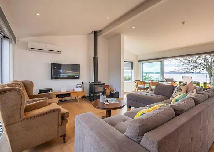 Ferienhaus Tamaki Lakehouse Rotorua
